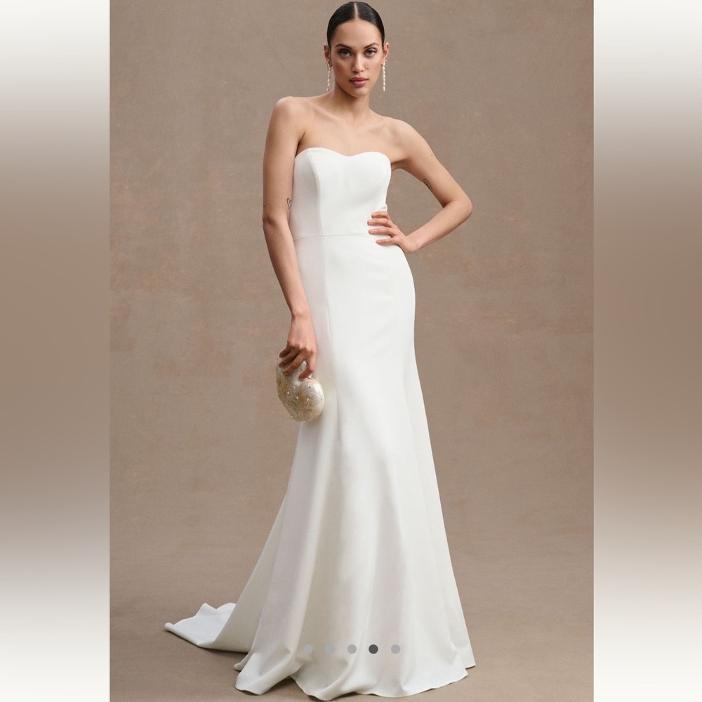 Jenny by Jenny Yoo Bennett Fit & Flare Sweetheart Wedding Gown - Picture 2 of 9